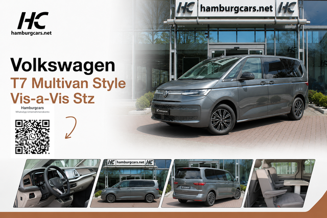 Volkswagen T7 Multivan - Style 2.0TDI NavPRO Vis-a-Vis Assistenz-Park-Winter Multifunktionstisch