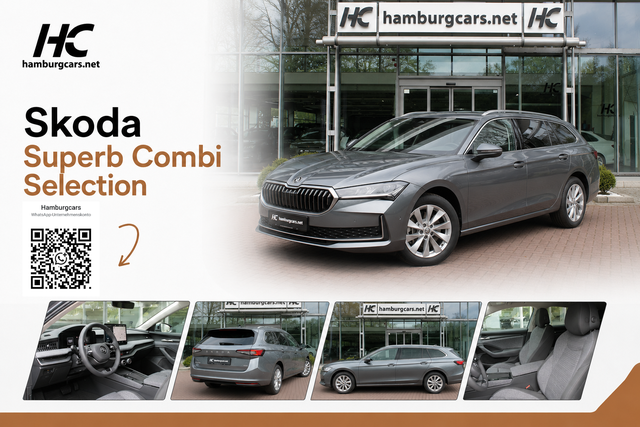 Skoda Superb Combi - Selection 1.5TSI DSG AHK 360Cam Navi, Winter-Assistenz-Transportpaket