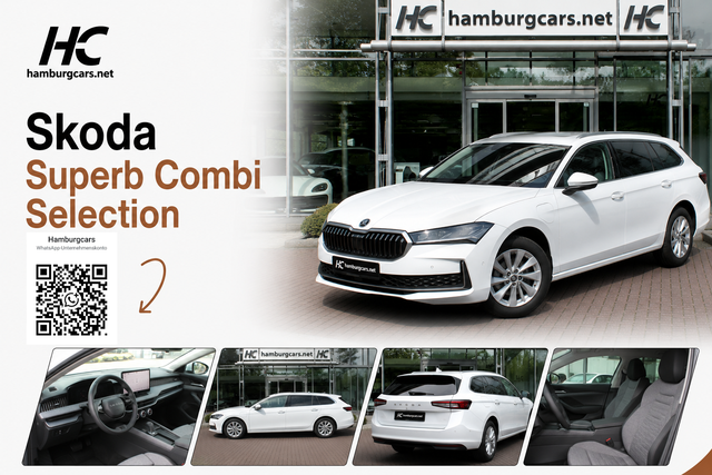 Skoda Superb Combi - Selection iV 1,5 PHEV AHK HUD Navi, Winter-Assistenz-Infotainment-Transport-Paket