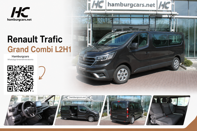 Renault Trafic - Grand Combi L2H1 Aut. Klima& ParkP. BlindSpot Allwetter
