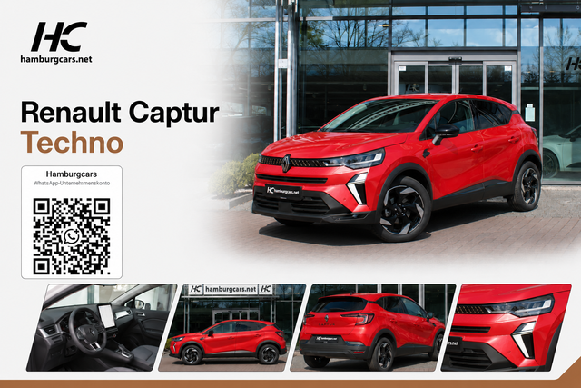 Renault Captur - Techno AKTION mHybrid 140 Aut. NaviP. ParkP. WinterP AllwetterR.
