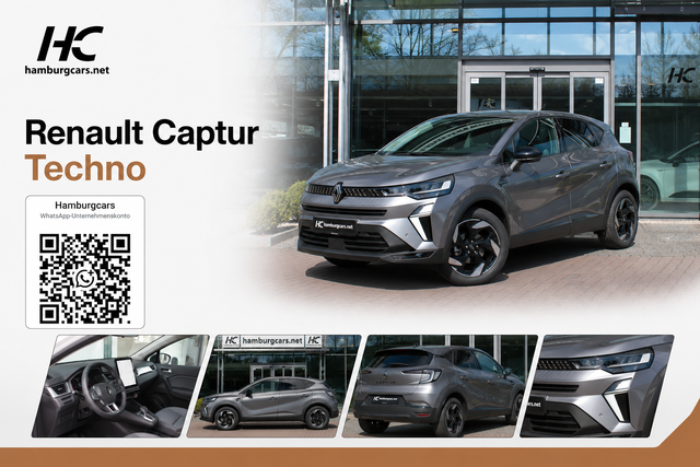 Renault Captur - Techno AKTION mHybrid 140 Aut. NaviP. ParkP. WinterP AllwetterR.