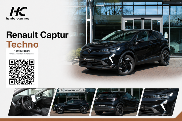 Renault Captur - Techno AKTION mHybrid 140 Aut. NaviP. ParkP. WinterP AllwetterR.
