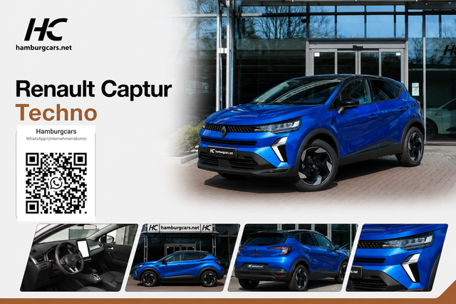 Renault Captur - Techno AKTION mHybrid 140 Aut. NaviP. ParkP. WinterP AllwetterR.