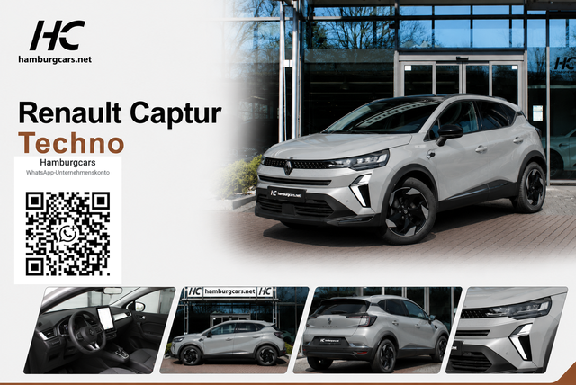 Renault Captur - Techno AKTION mHybrid 140 Aut. NaviP. ParkP. WinterP AllwetterR.