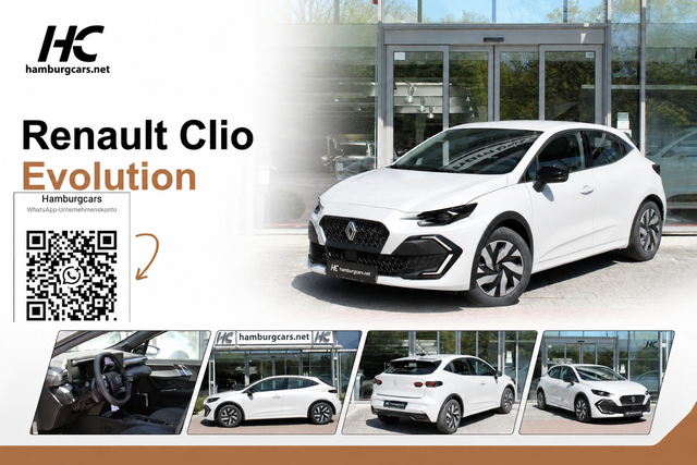 Renault Clio - Evolution TCe 115 EDC (Aut.) Sitzh, Parks(h)