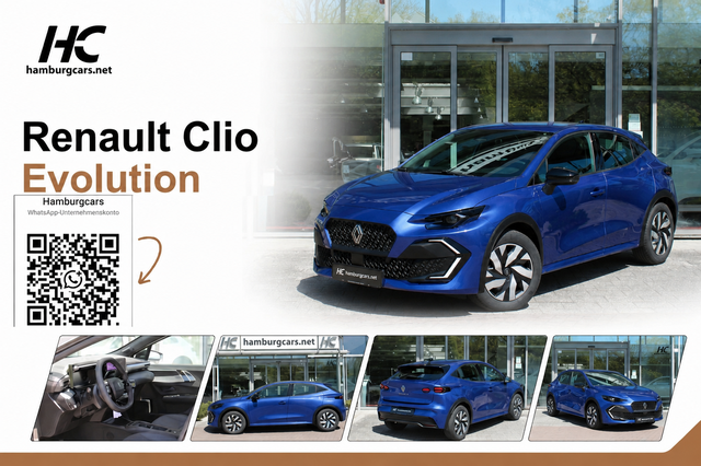 Renault Clio - Evolution TCe 115 EDC (Aut.) Sitzh, Parks(h)