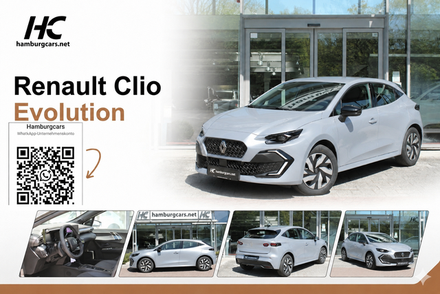 Renault Clio - Evolution TCe 115 EDC (Aut.) Sitzh, Parks(h)