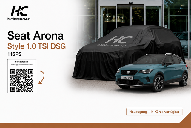 Seat Arona - Style 1.0DSG AHK Winter-&Infotain-& SicherheitsPaket