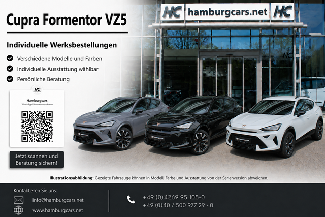 Cupra Formentor - VZ5 2.5 TSI 4Drive frei konfigurierbar!