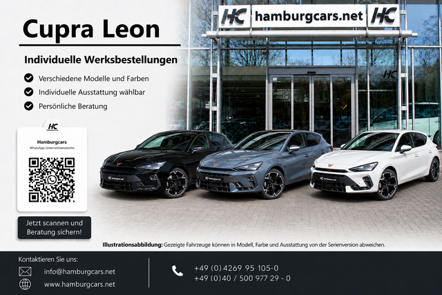 Cupra Leon - 5D 1.5 eTSI DSG +Winterpaket -frei konfigurierbar-