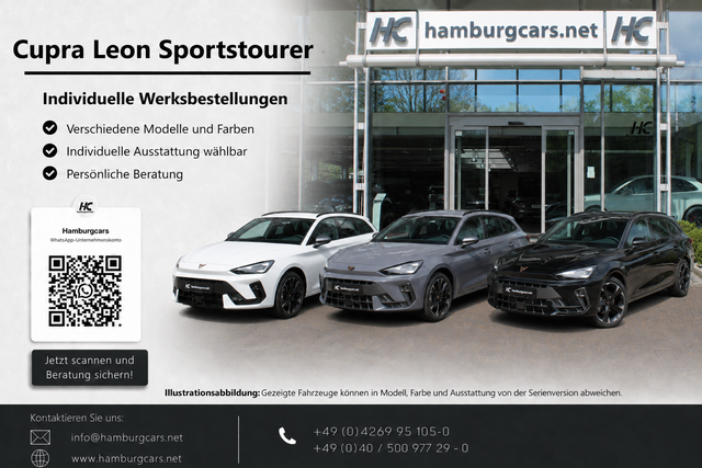 Cupra Leon Sportstourer - ST 1.5 eTSI DSG +Winterpaket -frei Konfigurierbar-
