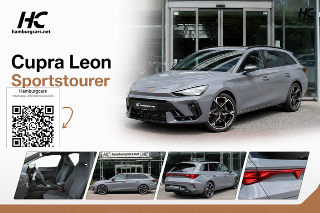 Cupra Leon Sportstourer - VZ 4x4 AHK Pano SoundS. DCC Navi AssistenzP