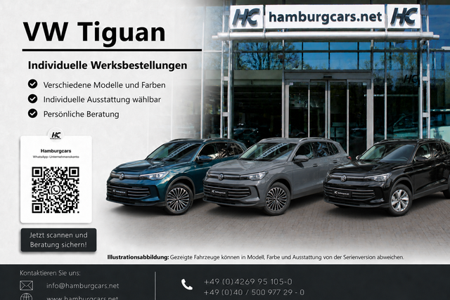 Volkswagen Tiguan - Business (Life) 1.5 eTSI DSG Navi Winterpaket