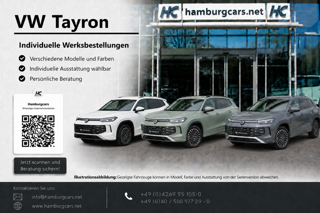 Volkswagen Tayron - Life 1.5eTSI DSG Konfigurierbarer Neuwagen