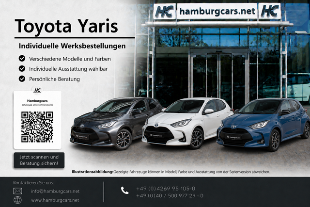 Toyota Yaris - Hybrid Active (Business) 1.5 Winterpaket! frei konfigurierbar!