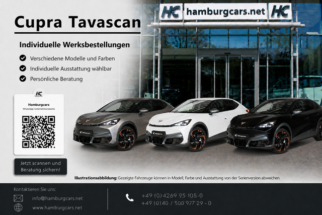 Cupra Tavascan - Endurance Konfigurierbarer Neuwagen