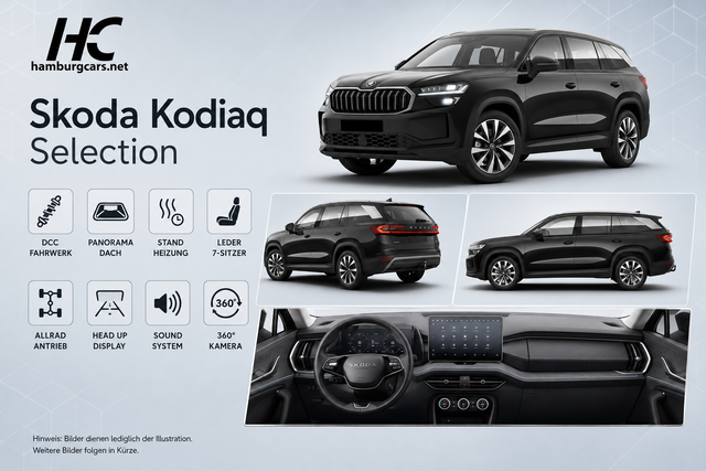 Skoda Kodiaq - Selection 2.0TDI 4x4 AHK Standhz AssistenzP. Pano MtrxLED PerformanceP. Nav