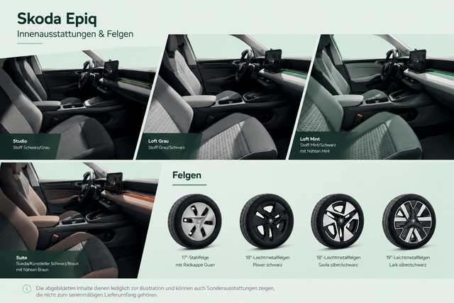 Skoda Epiq Essence bis 6000&euro; Pr&auml;mie -frei konfigurierbar- 