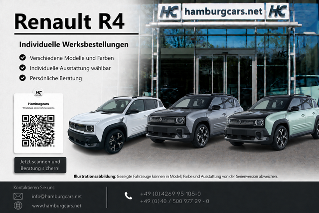 Renault R 4 - Evolution 120 WinterP. F&ouml;rderung bis 6000&euro; -frei konfigurierbar