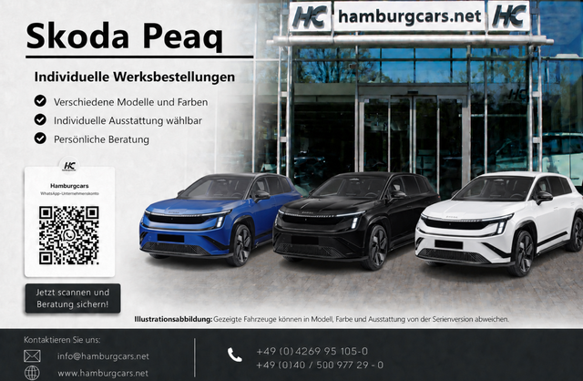 Skoda Peaq - Selection 60 F&ouml;rderung bis 6000&euro;- frei konfigurierbar
