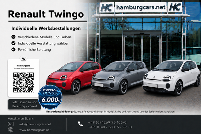 Renault Twingo - Evolution E-Auto F&ouml;rderung bis 6000&euro; -frei konfigurierbar