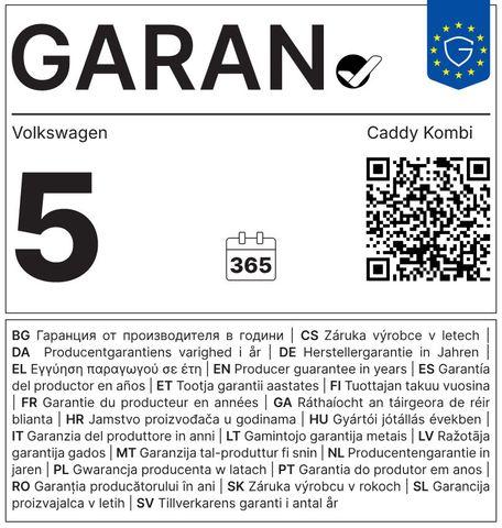 Volkswagen Caddy Kombi 1.5 TSI DSG *AHK, 5J.GARANTIE* 