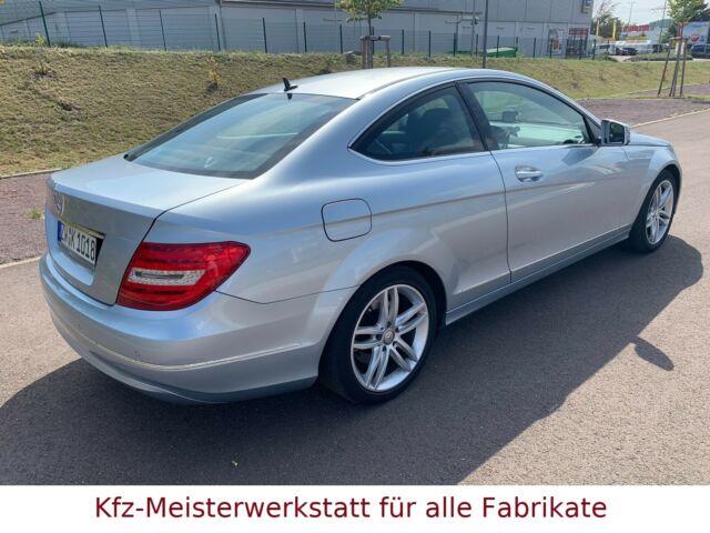 Mercedes Benz C Klasse Cgi Coupe Blue Efficiency