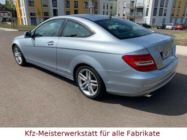 Mercedes Benz C Klasse Cgi Coupe Blue Efficiency