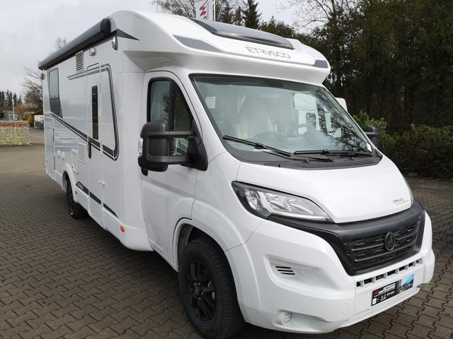 Etrusco Teilintegrierte Fiat 24 T7400SB | Complete Selection Gasregler DuoControl + EisEx Markise Hubbett Sofort verfügbar! 