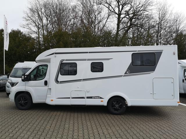 Etrusco Teilintegrierte Fiat 24 T7400SB | Complete Selection Gasregler DuoControl + EisEx Markise Hubbett Sofort verfügbar! 