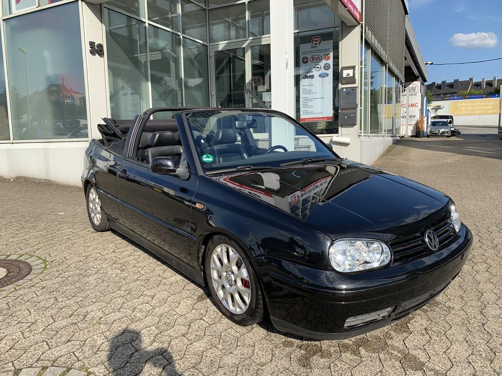 Volkswagen Golf Cabriolet 1 6 Cabrio Leder Sitzheizung Gut Gunstig Glucklich