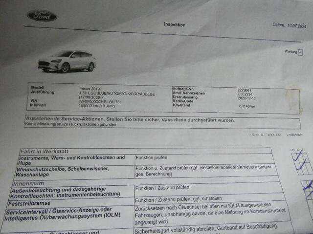 Ford Focus Cool & Connect/1 Jahr Garantie/TÜV Neu /1.Hand/NAVI 