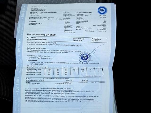 Renault Grand Scenic Business Edition/1.Hand/1 Jahr Garantie/Tüv neu 