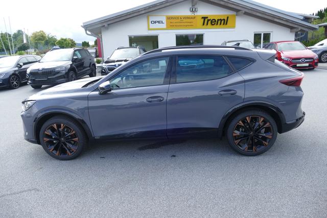 Cupra Formentor 1.5 e-TSI DSG 150 PS Facelift AHK Navi 19" Artic Kupfer Matrix Dynamic Design Top View Parklenk Edge Paket Intelligent Drive SHZ LHZ 5JG Pure Performance Reserverad 