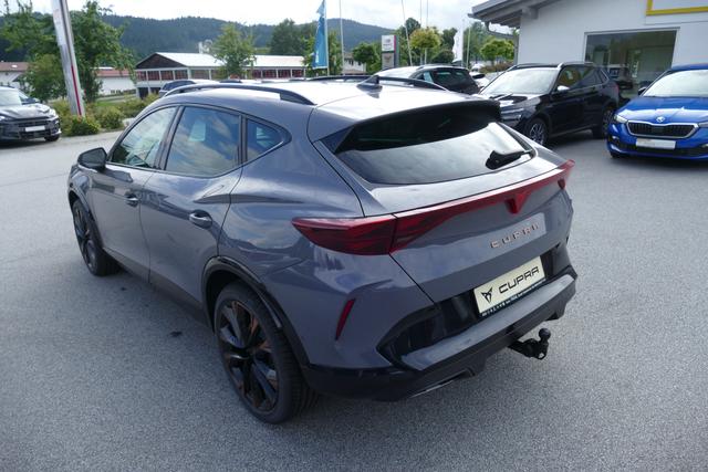 Cupra Formentor 1.5 e-TSI DSG 150 PS Facelift AHK Navi 19" Artic Kupfer Matrix Dynamic Design Top View Parklenk Edge Paket Intelligent Drive SHZ LHZ 5JG Pure Performance Reserverad 