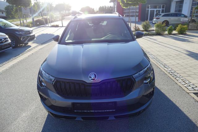 Skoda Kamiq Monte Carlo Facelift 1.5 TSI DSG 150 PS Matrix LED 17" ALU Kajam Pano Kamera PDCvo+hi SHZ Beh.WS Lenkradheizung Navi via Smart Link Colour Concept 