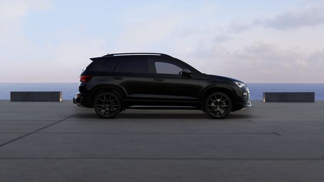 Cupra Ateca 2.0 TSI DSG 190 PS 4Drive AHK el.Sitz Top View Virtual Pedal el.H. 19" Black Matt SHZ LHZ 5JG Assistenz XL Dachhimmel schwarz dopp. Ladeboden Induktionsladeschale Navi Kamera Parkassist 4x4 