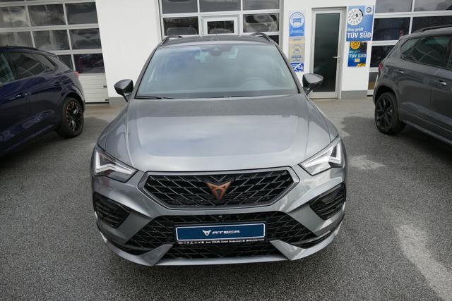 Cupra Ateca 2.0 TSI DSG 190 PS 4Drive AHK el.Sitz Top View Virtual Pedal el.H. 19" Black Matt SHZ LHZ 5JG Assistenz XL Dachhimmel schwarz Induktionsladeschale Navi Variabler Ladeboden Kamera Parkassist 4x4 