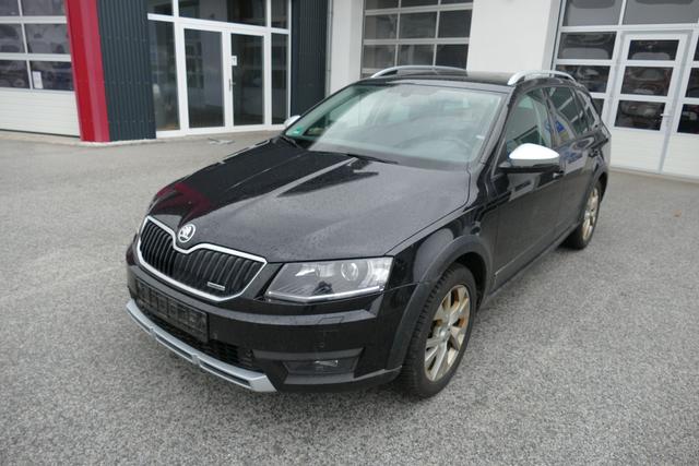 Skoda Octavia - Scout 2.0 TDI 4x4 Allrad AHK NAVI Kamera PCD vo+hi Bi-Xenon Alcantara/Leder