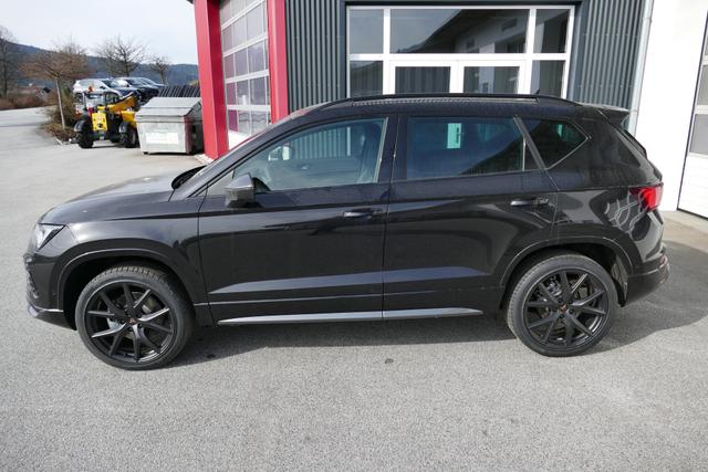 Cupra Ateca 2.0 TSI DSG 190 PS 4Drive AHK Top View Virtual Pedal el.H. 19" Black Matt var.Ladeboden SHZ LHZ 5JG Assistenz XL Dachhimmel schwarz Induktionsladeschale Navi Kamera Parkassist 4x4 