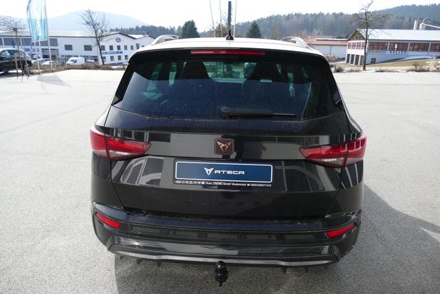 Cupra Ateca 2.0 TSI DSG 190 PS 4Drive AHK Top View Virtual Pedal el.H. 19" Black Matt var.Ladeboden SHZ LHZ 5JG Assistenz XL Dachhimmel schwarz Induktionsladeschale Navi Kamera Parkassist 4x4 