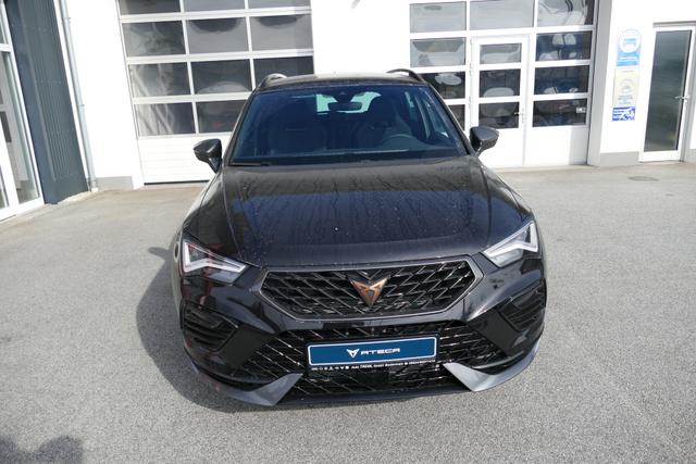 Cupra Ateca 2.0 TSI DSG 190 PS 4Drive AHK Top View Virtual Pedal el.H. 19" Black Matt var.Ladeboden SHZ LHZ 5JG Assistenz XL Dachhimmel schwarz Induktionsladeschale Navi Kamera Parkassist 4x4 