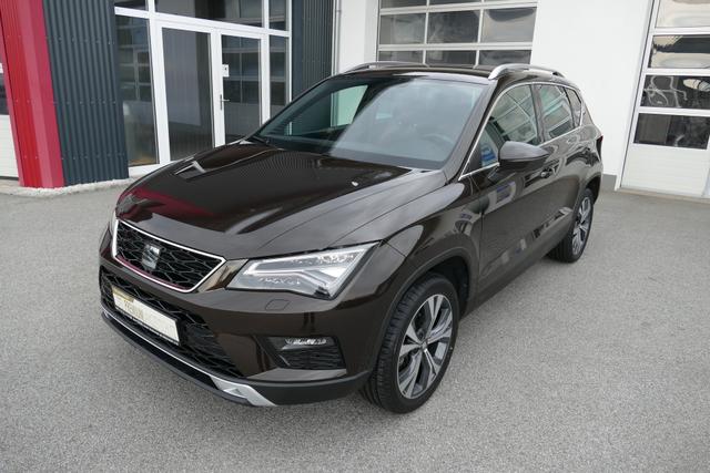 Seat Ateca - Xcellence 1.5 TSI DSG 150 PS AHK Navi Beats Sound Frontscheibenheizung SHZ Kamera el.Heckklappe Virtual Pedal Totwinkel Garantie