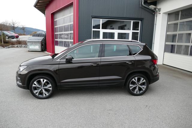 Seat Ateca Xcellence 1.5 TSI DSG 150 PS AHK Navi Beats Sound Frontscheibenheizung SHZ Kamera el.Heckklappe Virtual Pedal Totwinkel Garantie 