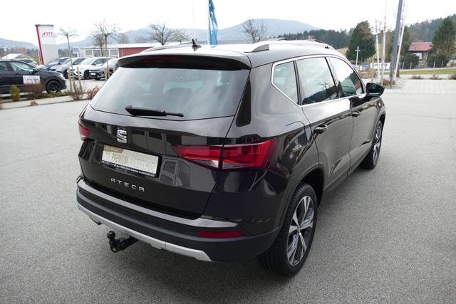 Seat Ateca Xcellence 1.5 TSI DSG 150 PS AHK Navi Beats Sound Frontscheibenheizung SHZ Kamera el.Heckklappe Virtual Pedal Totwinkel Garantie 