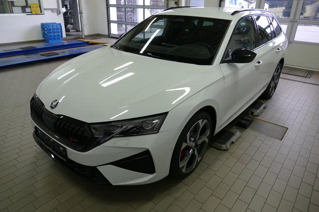 Skoda Octavia - Combi RS 2.0 TSI DSG 265 PS Head Up Parklenk Navi SHZ 5JG DCC 19" AHK-Vorbereitung Dopp. Ladeboden Side Assist