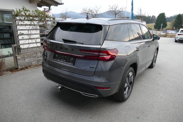 Skoda Kodiaq Sportline 2.0 TDI DSG 4x4 193 PS AHK Navi SHZ4x beh.WS LHZ el.Heckklappe doppelter Ladeboden 3-Zonen-Climatronic 