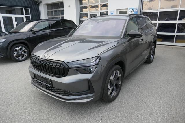 Skoda Kodiaq Sportline 2.0 TDI DSG 4x4 193 PS AHK Navi SHZ4x beh.WS LHZ el.Heckklappe doppelter Ladeboden 3-Zonen-Climatronic 