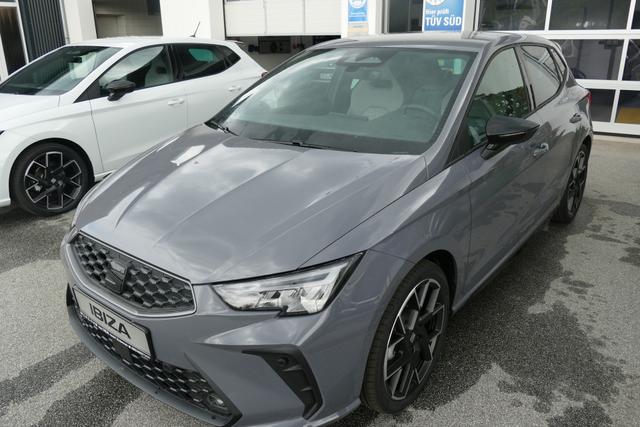 Seat Ibiza FR 1.5 TSI DSG 150 PS Facelift Black Paket 10 Jahre Garantie bis 200.000 km 18" Alu Sportschalensitze Sportfahrwerk -15 mm Digital Cockpit 10" LED SHZ ACC Assistenz-M Kamera Ladeboden Armlehne Connectivity Box 
